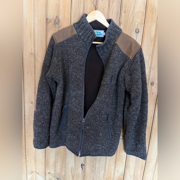 Laundro Mat Women’s Wool Winter Jacket - Picture 4 of 4